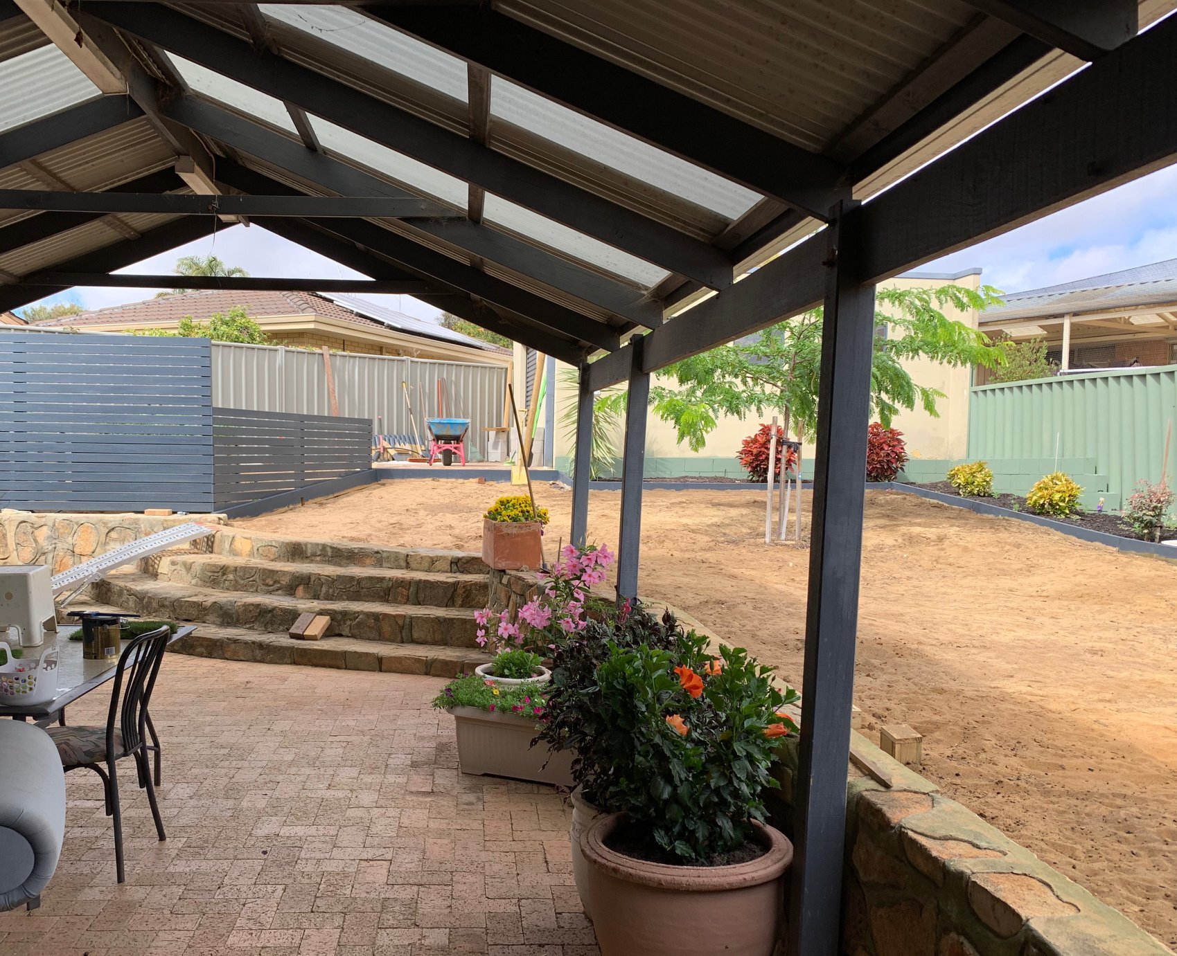 2 Artificial Grass Install Mandurah Before Photo 2